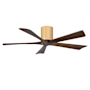 Matthews Fan Company Irene-5H 52" 5 Blade Indoor Ceiling Fan Light Maple / Walnut Tone