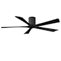 Matthews Fan Company Irene-5H 60" 5 Blade Indoor Ceiling Fan Textured Bronze / Matte Black