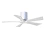 Matthews Fan Company Irene-5H 42" 5 Blade Indoor Ceiling Fan Gloss White / Matte White