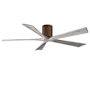 Matthews Fan Company Irene-5H 60" 5 Blade Indoor Ceiling Fan Walnut Tone / Barnwood Tone