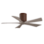 Matthews Fan Company Irene-5H 42" 5 Blade Indoor Ceiling Fan Walnut / Gray Ash