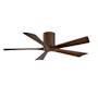 Matthews Fan Company Irene-5H 52" 5 Blade Indoor Ceiling Fan Walnut Tone / Walnut