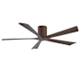 Matthews Fan Company Irene-5H 60" 5 Blade Indoor Ceiling Fan Walnut Tone / Walnut
