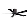 Matthews Fan Company Irene-5HLK 52" 5 Blade Indoor Ceiling Fan Brushed Bronze / Matte Black
