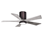Matthews Fan Company Irene-5HLK 42" 5 Blade Indoor Ceiling Fan Brushed Bronze / Barnwood Tone