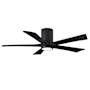 Matthews Fan Company Irene-5HLK 52" 5 Blade Indoor Ceiling Fan Matte Black