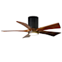 Matthews Fan Company Irene-5HLK 42" 5 Blade Indoor Ceiling Fan Matte Black