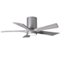 Matthews Fan Company Irene-5HLK 42" 5 Blade Indoor Ceiling Fan Brushed Nickel / Barn Wood Tone