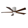 Matthews Fan Company Irene-5HLK 52" 5 Blade Indoor Ceiling Fan Brushed Nickel