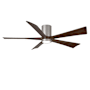 Matthews Fan Company Irene-5HLK 60" 5 Blade Indoor Ceiling Fan Brushed Nickel