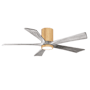 Matthews Fan Company Irene-5HLK 52" 5 Blade Indoor Ceiling Fan Light Maple / Barnwood