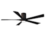 Matthews Fan Company Irene-5HLK 60" 5 Blade Indoor Ceiling Fan Textured Bronze / Matte Black
