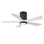 Matthews Fan Company Irene-5HLK 42" 5 Blade Indoor Ceiling Fan Textured Bronze / Matte White