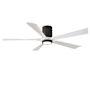 Matthews Fan Company Irene-5HLK 60" 5 Blade Indoor Ceiling Fan Textured Bronze / Matte White