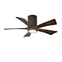Matthews Fan Company Irene-5HLK 42" 5 Blade Indoor Ceiling Fan Textured Bronze