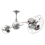 Matthews Fan Company Italo Ventania 13" 6 Blade Indoor Ceiling Fan Chrome