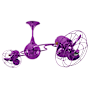 Matthews Fan Company Italo Ventania 13" 6 Blade Indoor Ceiling Fan Light Purple