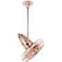 Matthews Fan Company Jarold Direcional 13" 3 Blade Indoor Ceiling Fan Polished Copper
