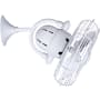 Matthews Fan Company Kaye 13" 3 Blade Indoor Ceiling Fan with Wall Control Gloss White