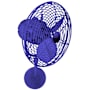 Matthews Fan Company Michelle Parede 13" 3 Blade Indoor Wall Mount Fan with Cage Blue