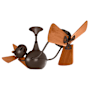 Matthews Fan Company Vent Bettina 16" 6 Blade Indoor Ceiling Fan with Wall Control Bronzette