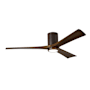 Matthews Fan Company Irene-3HLK 60" 3 Blade Indoor Ceiling Fan Textured Bronze