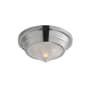 Maxim Hargreaves 10" Wide Flush Mount Ceiling Fixture Polished Nickel