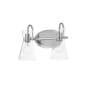 Maxim Ava 2 Light 14" Wide Vanity Light Polished Chrome