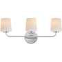 Maxim Durham 3 Light 23" Wide Bath Vanity Light Polished Chrome