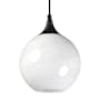 Maxim Neve 9" Wide Mini Pendant Black