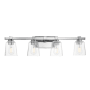 Maxim Cubos 4 Light 8" Tall Wall Sconce Polished Chrome