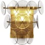 Maxim Loren 3 Light 15" Tall Wall Sconce Weathered Brass