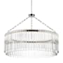 Maxim Jolie 34" Wide LED Ring Chandelier Polished Nickel