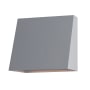 Maxim Pathfinder 8" Tall LED Outdoor Wall Sconce Silver