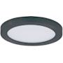 Maxim Chip 5-1/2" Wide LED Flush Mount Ceiling Fixture Black