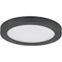 Maxim Chip 6" Wide LED Flush Mount Ceiling Fixture - 5CCT Black
