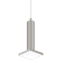 Maxim 5" Wide LED Mini Pendant Satin Nickel
