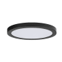 Maxim Chip 12" Wide LED Flush Mount Ceiling Fixture Black