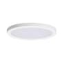 Maxim Chip 12" Wide LED Flush Mount Ceiling Fixture White
