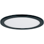 Maxim Wafer 7" ADA Compliant LED Flush Mount 3000K 0-10V Dimmer Black