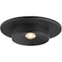 Maxim Caldera 6" Wide LED Flush Mount Ceiling Fixture Black