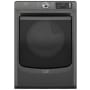 Maytag 27 Inch Wide 7.4 Cu. Ft. Energy Star Certified Electric Dryer with Pet Pro Option Volcano Black