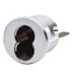 Medeco B Series Mortise Housing with Yale Cam for 6 or 7-Pin SFIC Cylinder Satin Chrome