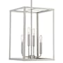 Meridian 4 Light 12" Wide Pendant Brushed Nickel