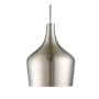 Meridian 11" Wide Pendant Brushed Nickel