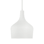 Meridian 11" Wide Pendant Bisque White
