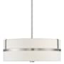 Meridian 4 Light 20" Wide Pendant Brushed Nickel