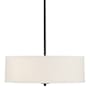Meridian 3 Light 18" Wide Pendant Matte Black