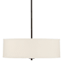 Meridian 3 Light 18" Wide Pendant Oil Rubbed Bronze