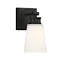 Meridian 10" Tall Wall Sconce Matte Black